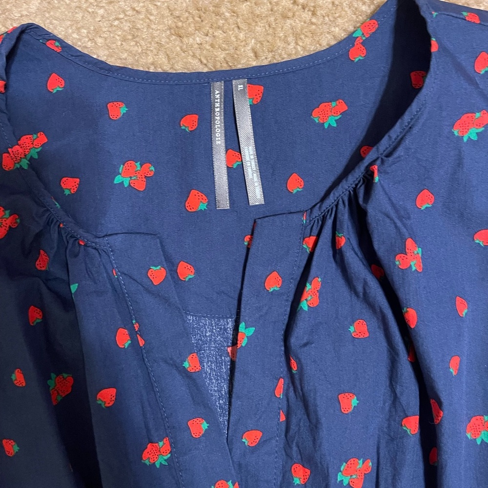 Anthropologie The Somerset Mini Dress XL EUC - Picture 4 of 7